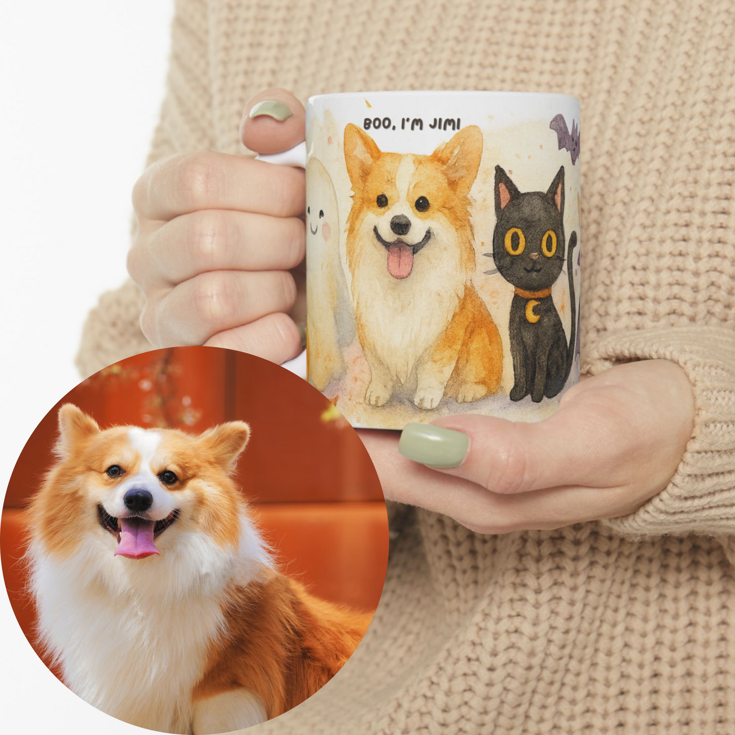 Personalized Halloween Pet Mug